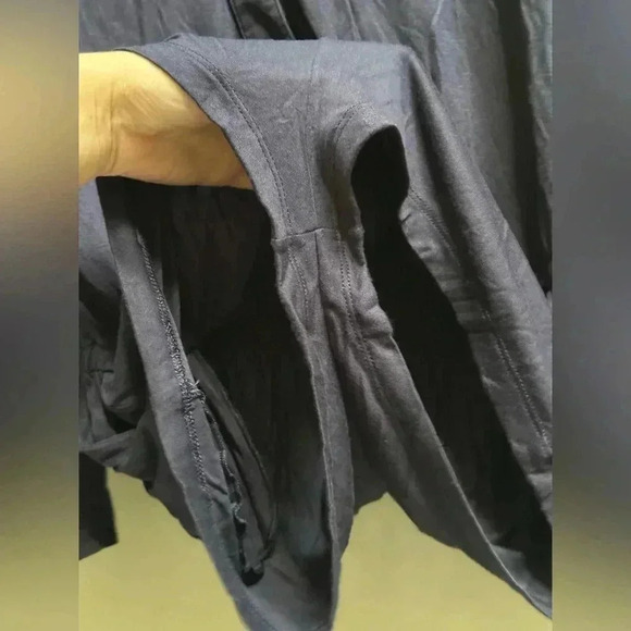 Eberjey Navy Jersey Long Sleeve Romper Pajamas Women’s M Soft Lounge One Piece - Picture 8 of 12